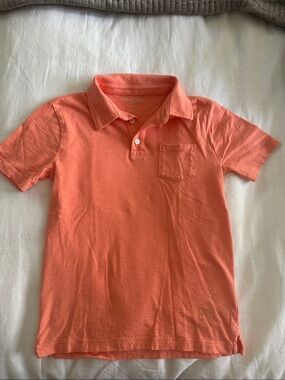 Crewcuts Coral Polo with Chest Pocket